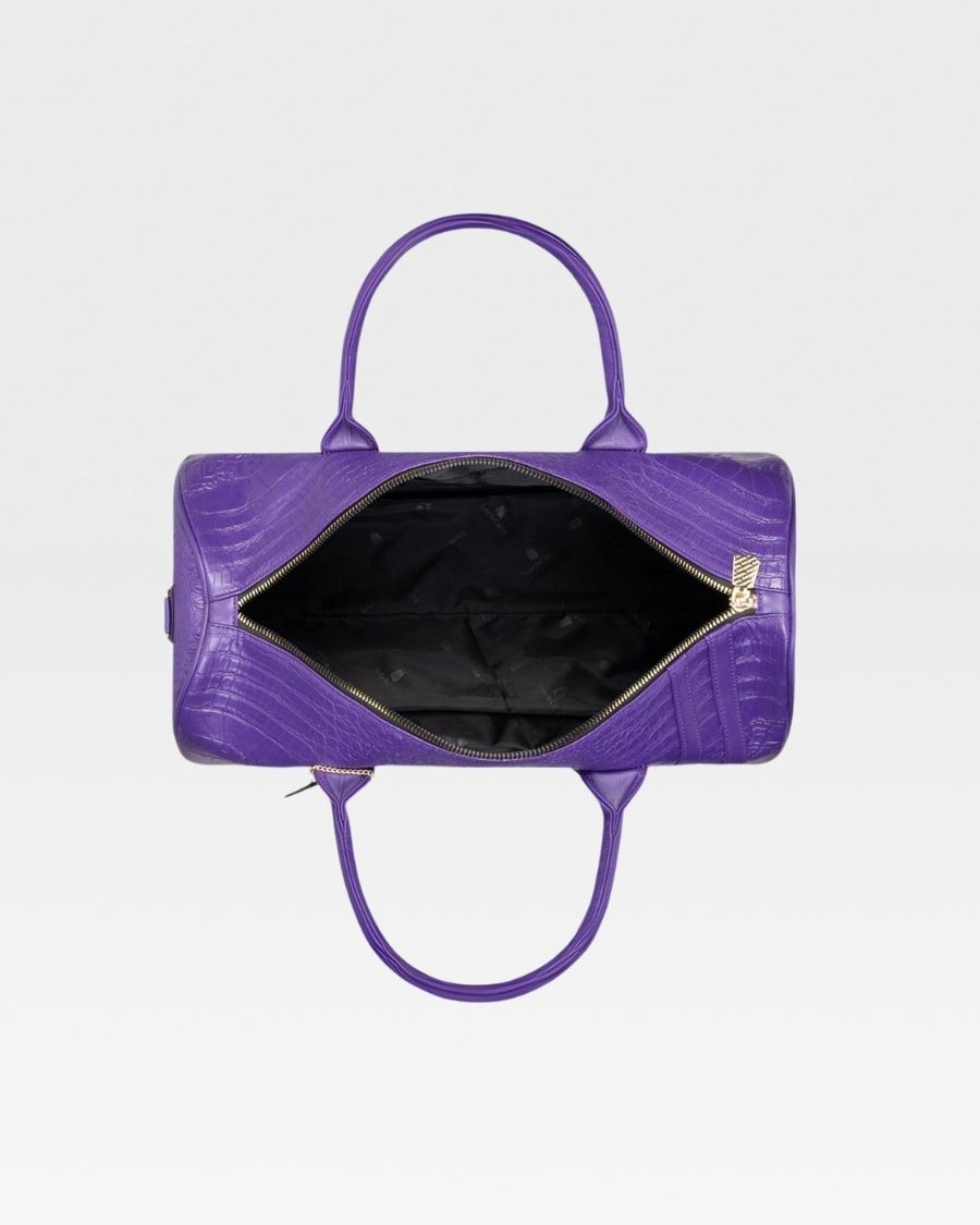 Apollo 2 Purple Duffle Bag - Waterproof Travel Gym Bag for Men & Women | Perfect for Workouts, Travel & Sports Gear Storage