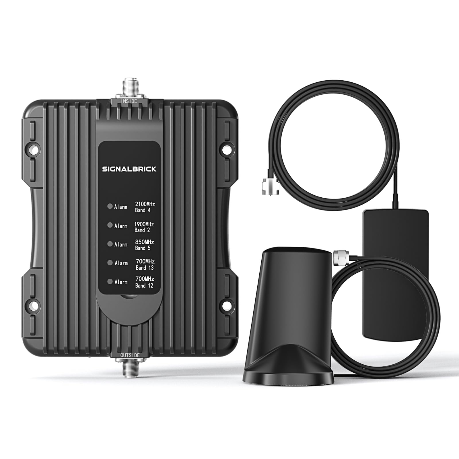 Car Cell Phone Signal Booster for AT&T, Verizon, T-Mobile & All US Carriers | FCC Approved 5G/4G LTE/3G Booster for Band 12/17/13/5/2/25/4/66 | Improves Reception in Vehicles, SUVs & Vans | Perfect for Road Trips & Remote Areas