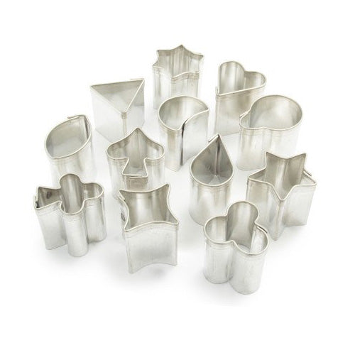 ATECO 4847 12-Piece Small APIC Cutter Set - Professional Baking & Pastry Decorating Tools for Cakes, Cookies & Desserts
