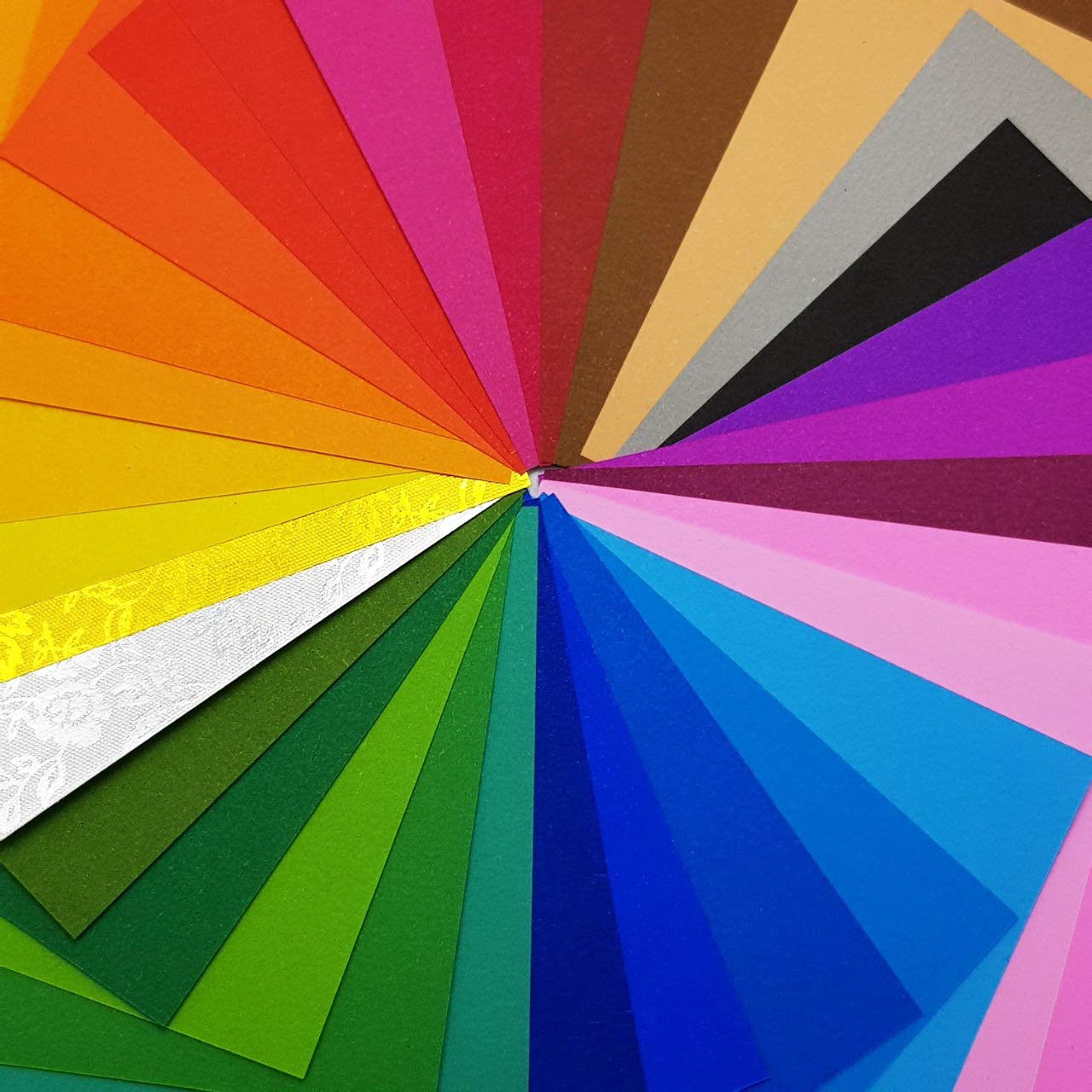 101 Origami Paper Double Sided Color 31 Color 3x3 inches Square Easy Fold Paper for Origami Cranes, Scrapbooking, DIY Crafts - Perfect for Kids Art Projects, Classroom Activities & Gift Wrapping