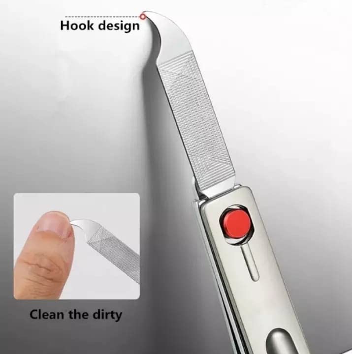 Premium Stainless Steel Nail Clippers for Men, Women & Kids - Professional Finger & Toenail Trimmer with Sharp Blades (Model 3070) - Perfect for Travel, Home Use & Grooming Kits