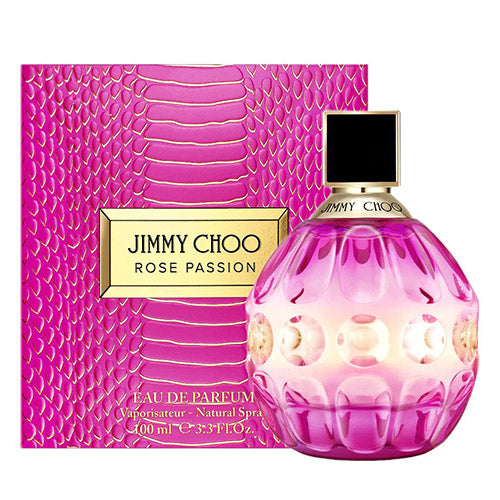 Jimmy Choo Rose Passion 100ml Eau de Parfum for Women - Floral Fragrance with Passionfruit & Rose Notes | Perfect for Date Nights & Special Occasions