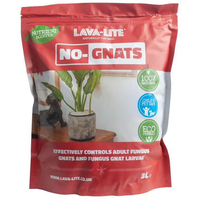 Original Lava Lite No Gnats - Mosquito & Bug Repellent Lamp for Indoor & Outdoor Use - Perfect for Patio, Garden, Camping, and Backyard Parties