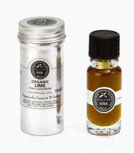 Organic Lime Essential Oil (Citrus aurantifolia) - 10 Litres, Cold Pressed, 100% Pure for Aromatherapy, Diffusers & DIY Skincare by NHR Organic Oils | Relaxation, Stress Relief & Home Fragrance