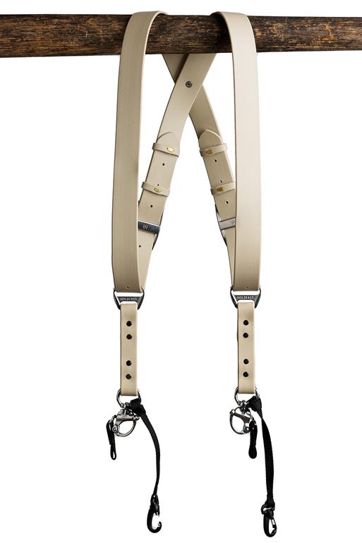 Holdfast Gear Money Maker Vegan Leather Harness - Desert Sand, Medium | Camera Strap for Photographers | Perfect for Weddings, Events & Outdoor Shoots