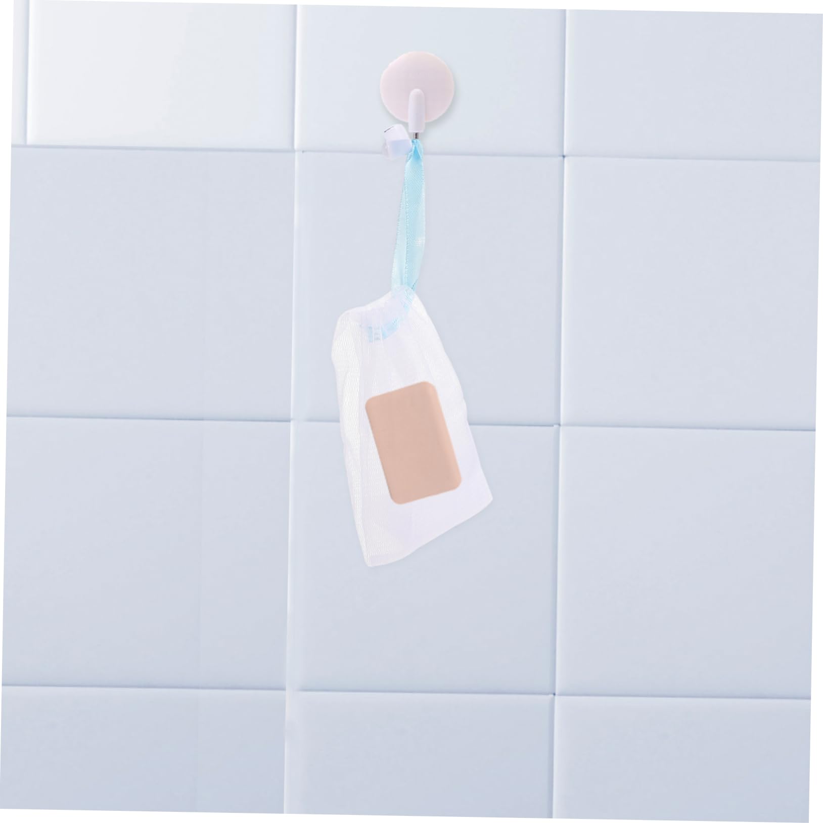 20Pcs Soap Foaming Nets Mesh Soap Bags with Hanging Rope - Reusable Soap Savers for Bath & Shower | Random Colors | Creates Rich Lather for Gentle Cleansing | Perfect for Travel, Gym & Eco-Friendly Bathrooms