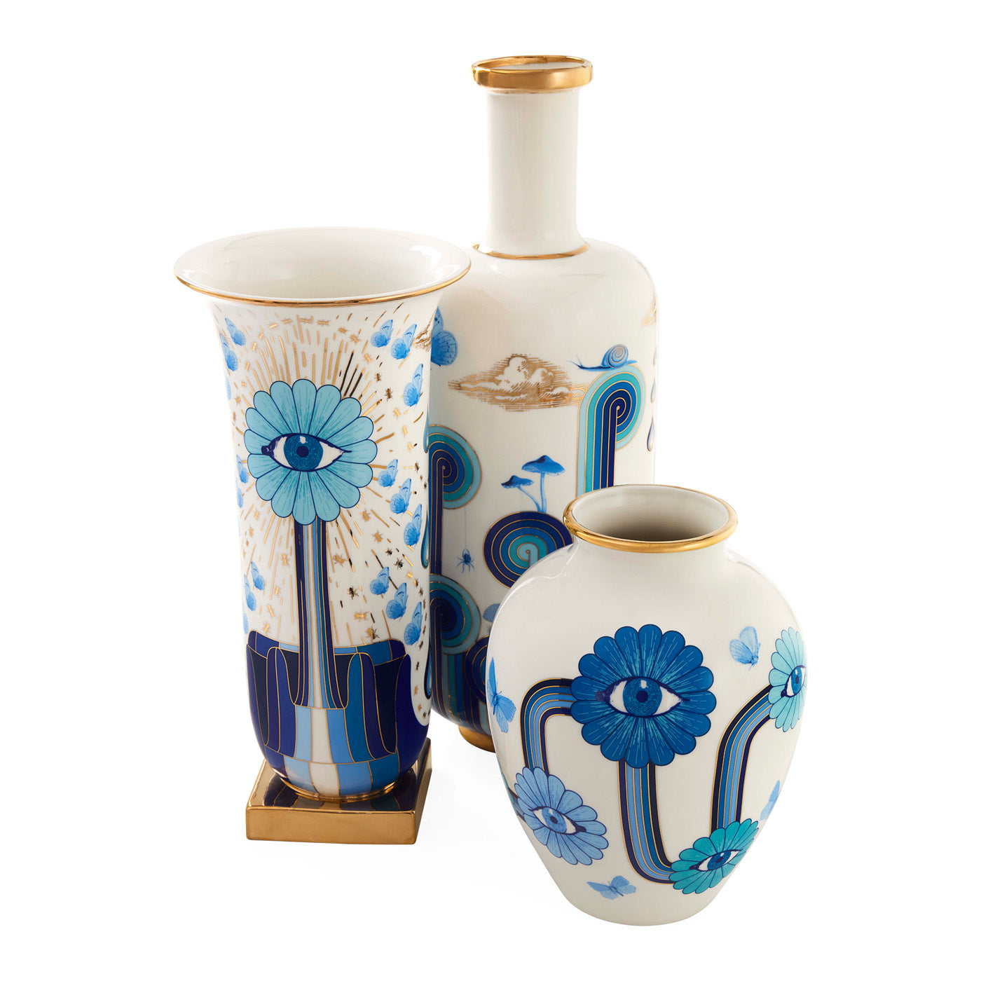 Elegant Druggist Tall Flared Glass Vase for Home Decor - Perfect for Flowers, Centerpieces & Farmhouse Style Interiors