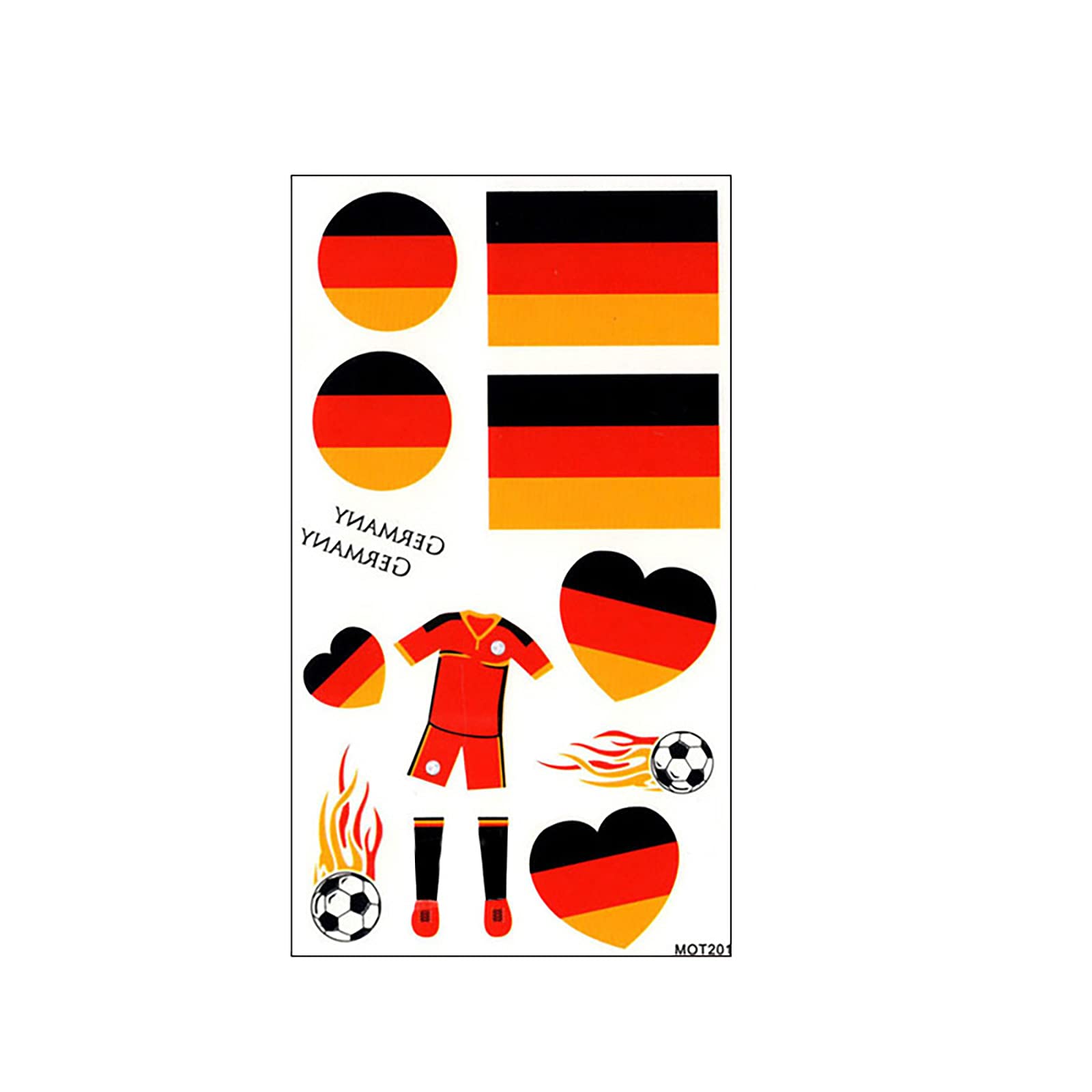 XYZCUP 50-Piece Football Stickers Set - England Bunting & European Cup Party Decorations (12 Sides Per Board, 17x10cm) - Perfect for Football Themed Parties, Fan Gatherings & Sports Events