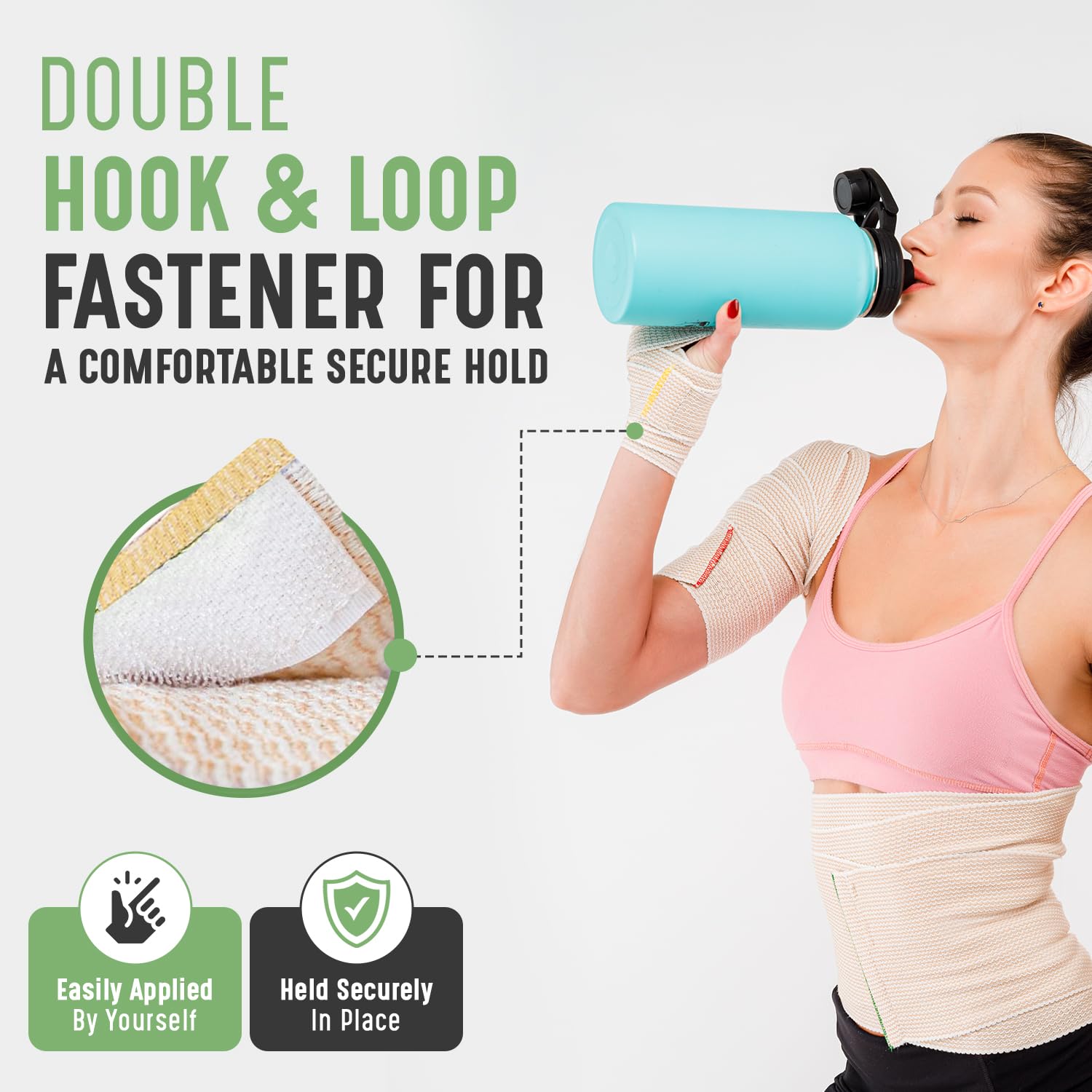 Premium Elastic Bandage Wrap (2