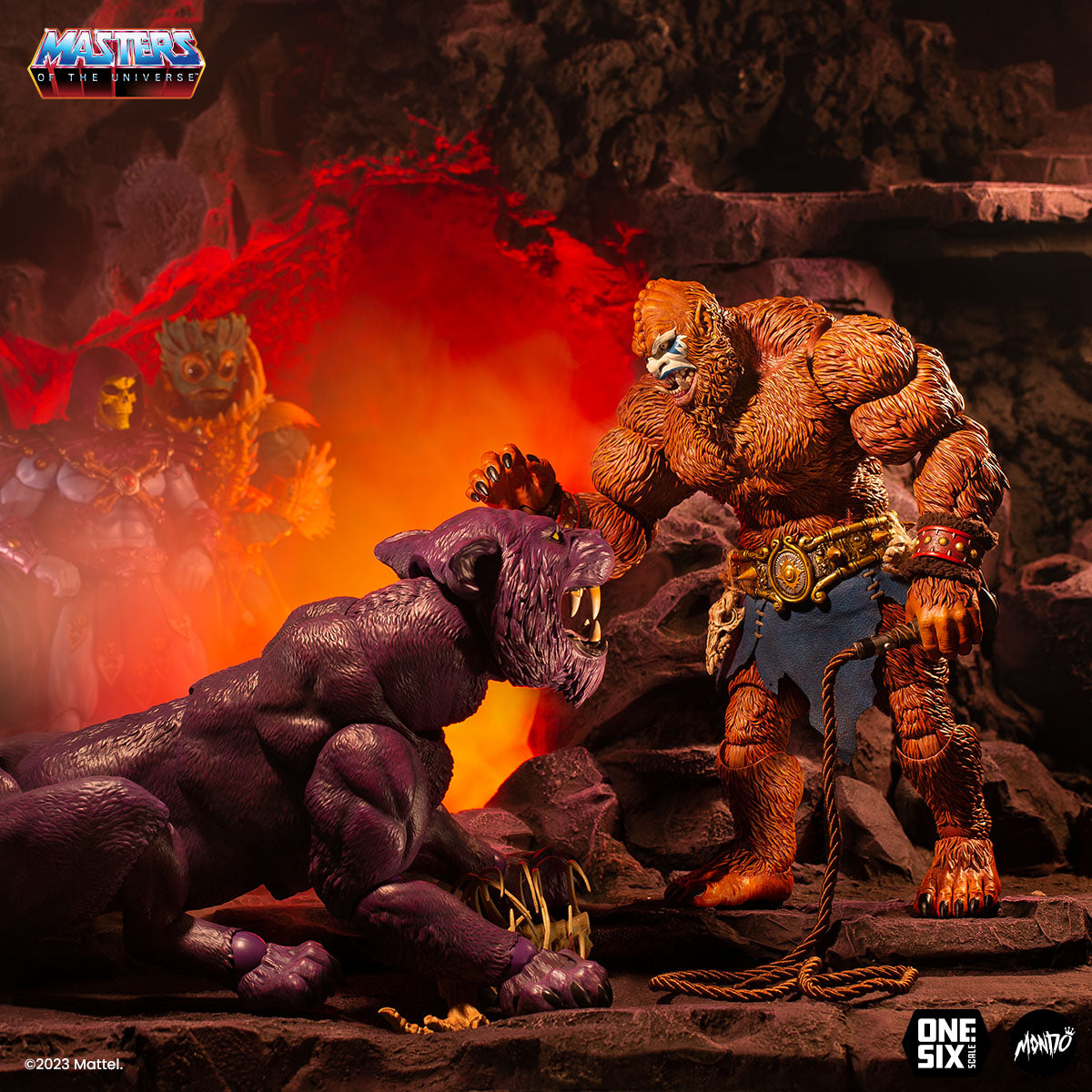 Masters of the Universe Beast Man 1/6 Scale Collectible Action Figure - Timed Limited Edition - Perfect for Display, Gifts, and He-Man Fans Collection