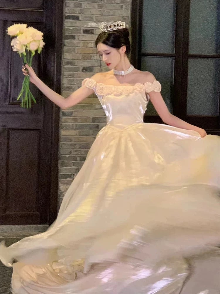 Elegant Off-the-Shoulder A-Line Long Prom Dress for Formal Parties & Special Occasions - Style J5533 | Perfect for Homecoming, Graduation & Evening Events