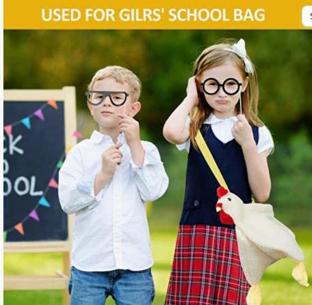 Cute Soft Plush Cartoon Chicken Crossbody Bag for Women & Girls - Fluffy Hen Purse, Fun Gift & Cosplay Accessory | Perfect for Halloween Costumes, Themed Parties, Anime Conventions & Everyday Fashion | Great for School, Shopping, Travel & Birthday Gifts | Ideal for Daily Errands, Comic Cons, Street Style & Trendy Outfits | Best for College Life, Weekend Adventures & Fashion Statements