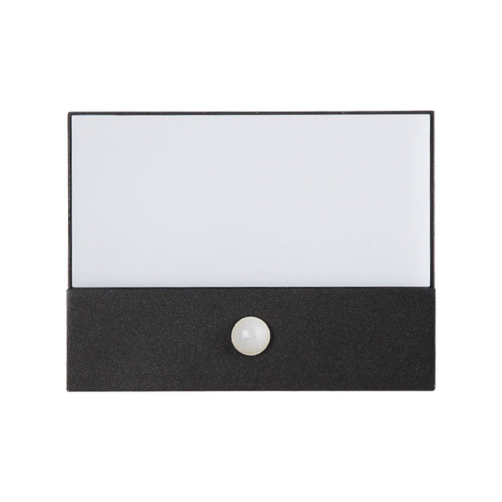 QBIDENG Modern LED Wall Sconces with Human Body Sensor - Waterproof Indoor/Outdoor Wall Lights for Doorway, Aisle, Staircase & Corridor - Perfect for Home Security and Nighttime Navigation