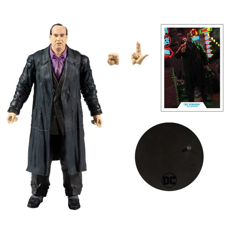 The Batman DC Multiverse Penguin Figure by McFarlane Toys - Collectible Action Figure for Display, Gifts & DC Comics Fans