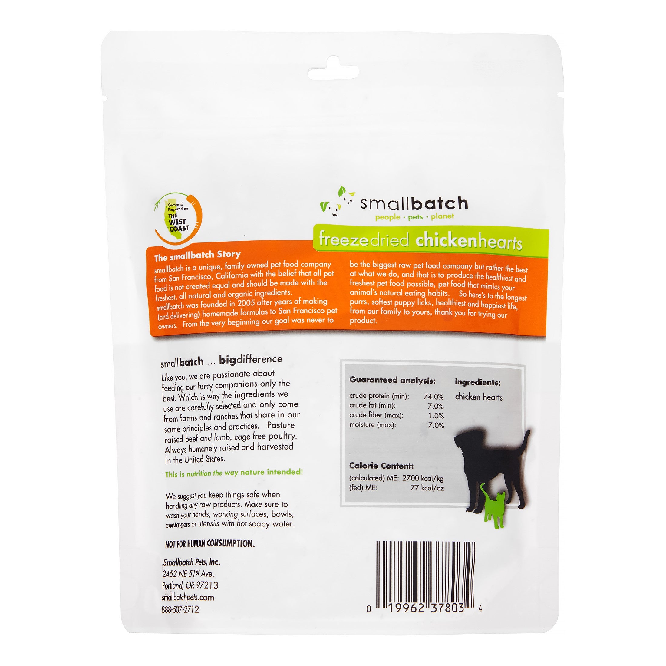 Freeze Dried Chicken Hearts Dog Treats - High Protein, Grain Free, All Natural Training Snacks for Small & Large Dogs - Perfect for Training, Rewards & Dental Health