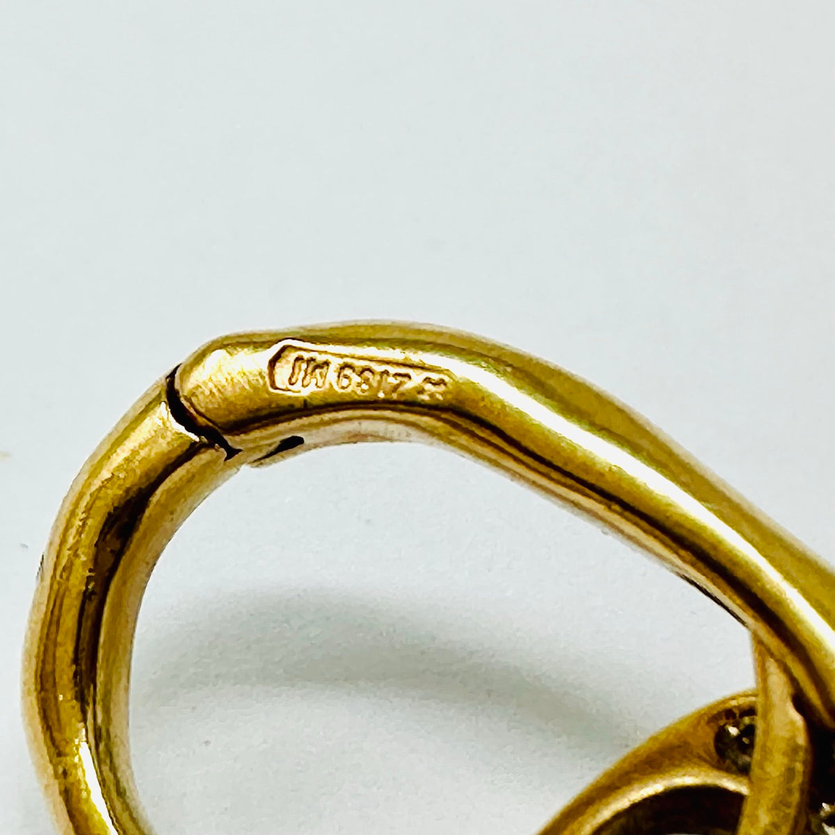 18K Rose Gold Wavy Hoop Earrings with Diamonds | Luxury Dainty Jewelry for Women | Perfect for Weddings, Parties & Everyday Elegance