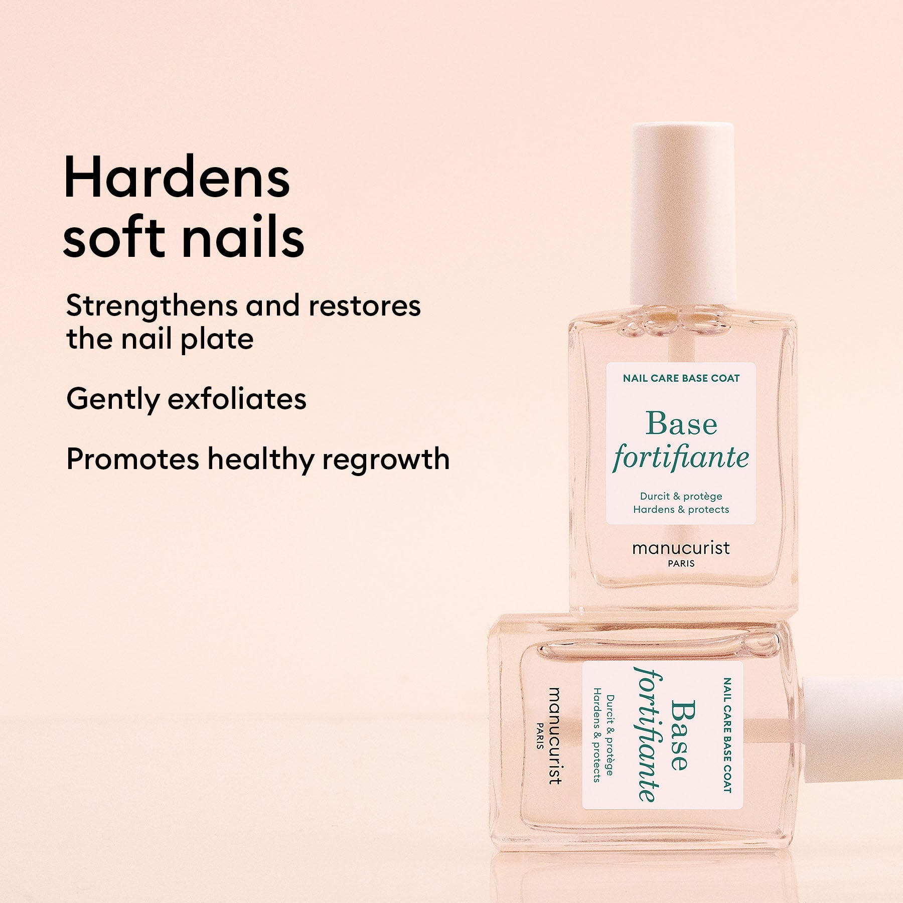 Force Nail Hardener - Strengthening Nail Treatment for Stronger, Healthier Nails | Perfect for Manicures, Nail Care & Brittle Nail Repair