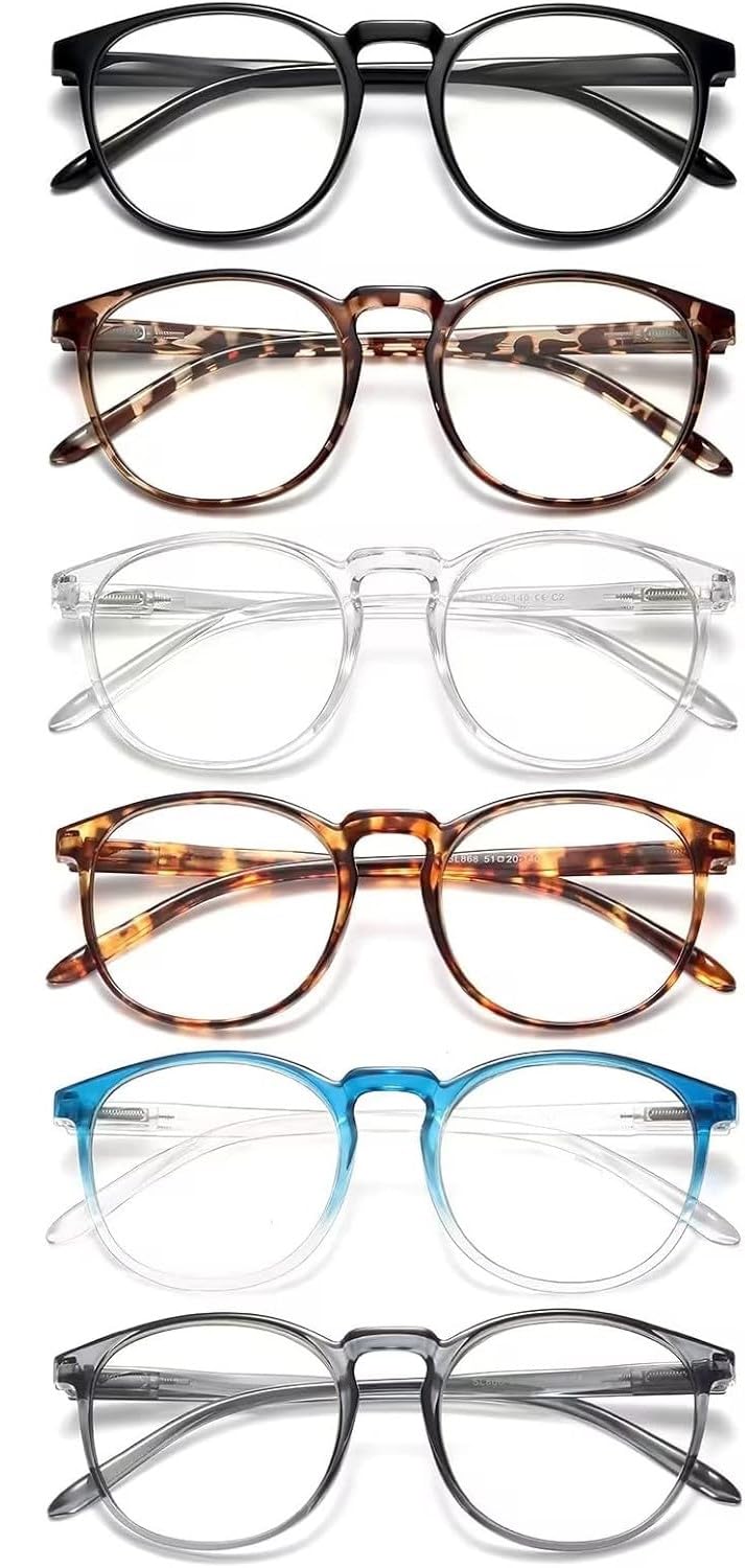 Blue Light Reading Glasses for Women & Men - Computer & Office Use