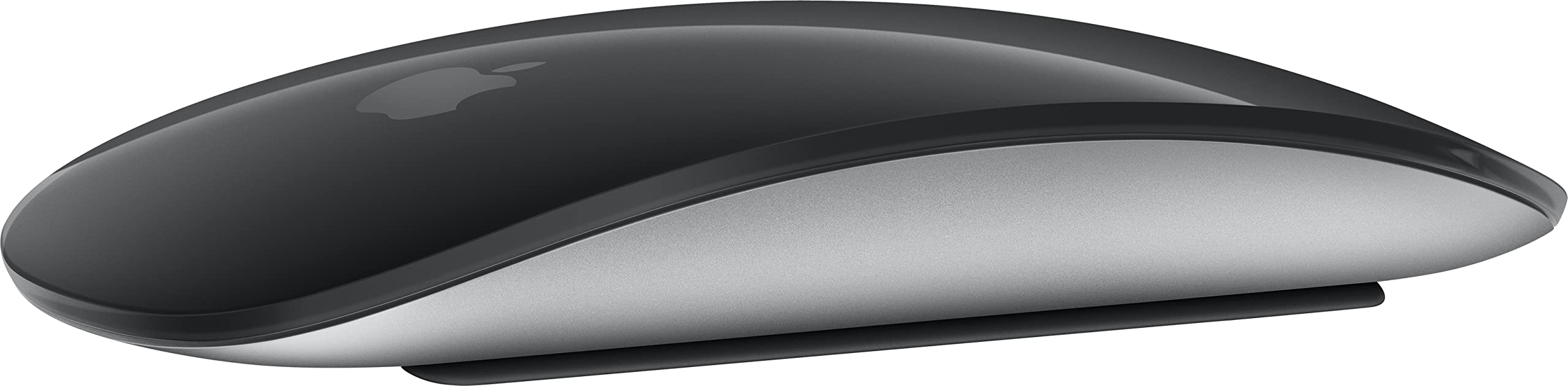 Apple Magic Mouse - Wireless Bluetooth Rechargeable Mouse for Mac & iPad with Multi-Touch Surface (Black) - Perfect for Office Work, Graphic Design & Home Use