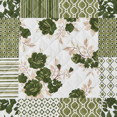 Patchwork - Olive / Brown