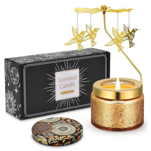 Hummingbird Rose Scented Candles Yellow