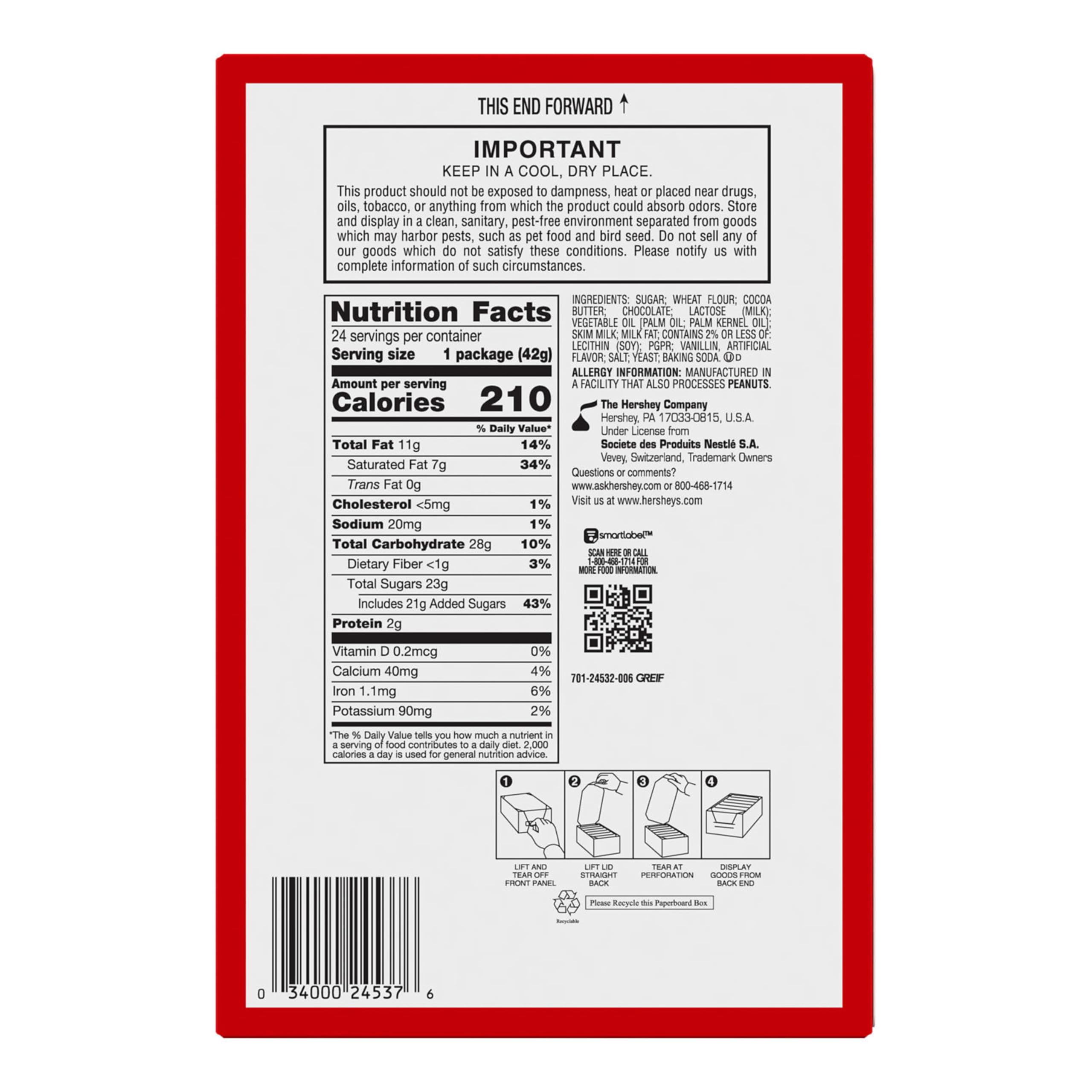KIT KAT BIG KAT Milk Chocolate Wafer Candy Bars - Bulk 24 Pack (1.5 oz Each) | Perfect for Office Snacks, Party Favors & Halloween Treats