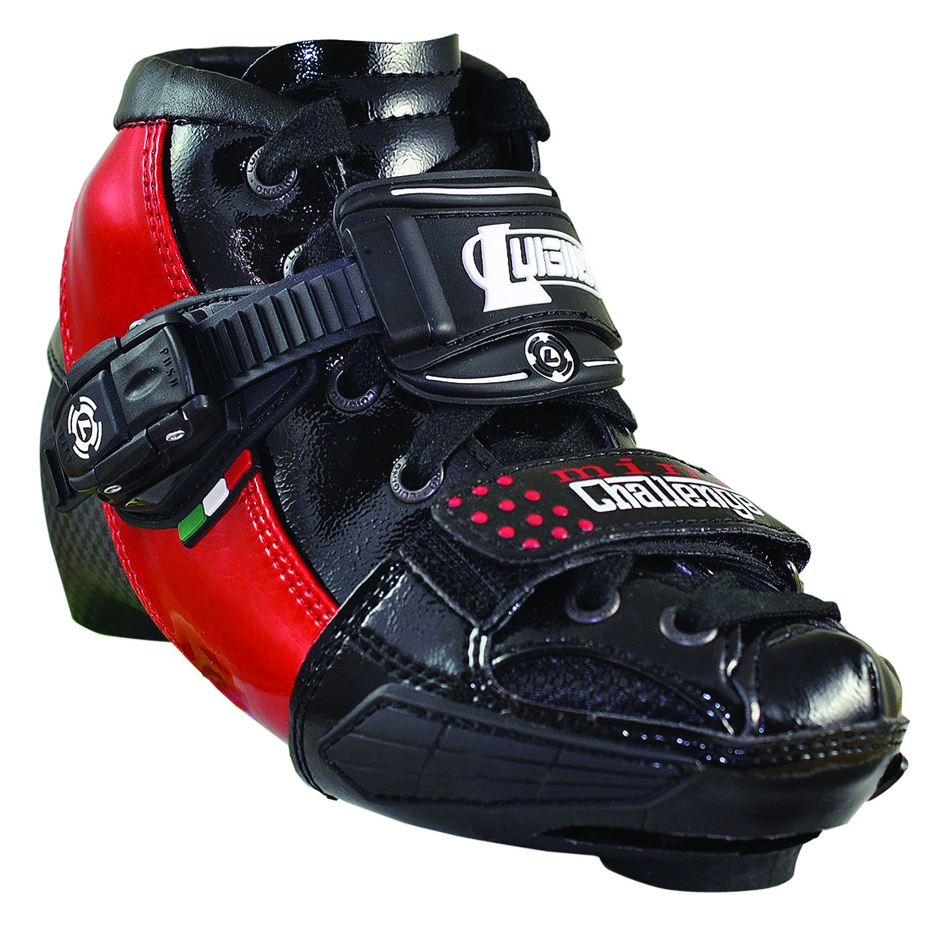Luigino Challenge Junior Inline Speed Skate Boot - Lightweight Racing Skates for Kids | Perfect for Competitive Speed Skating & Outdoor Training