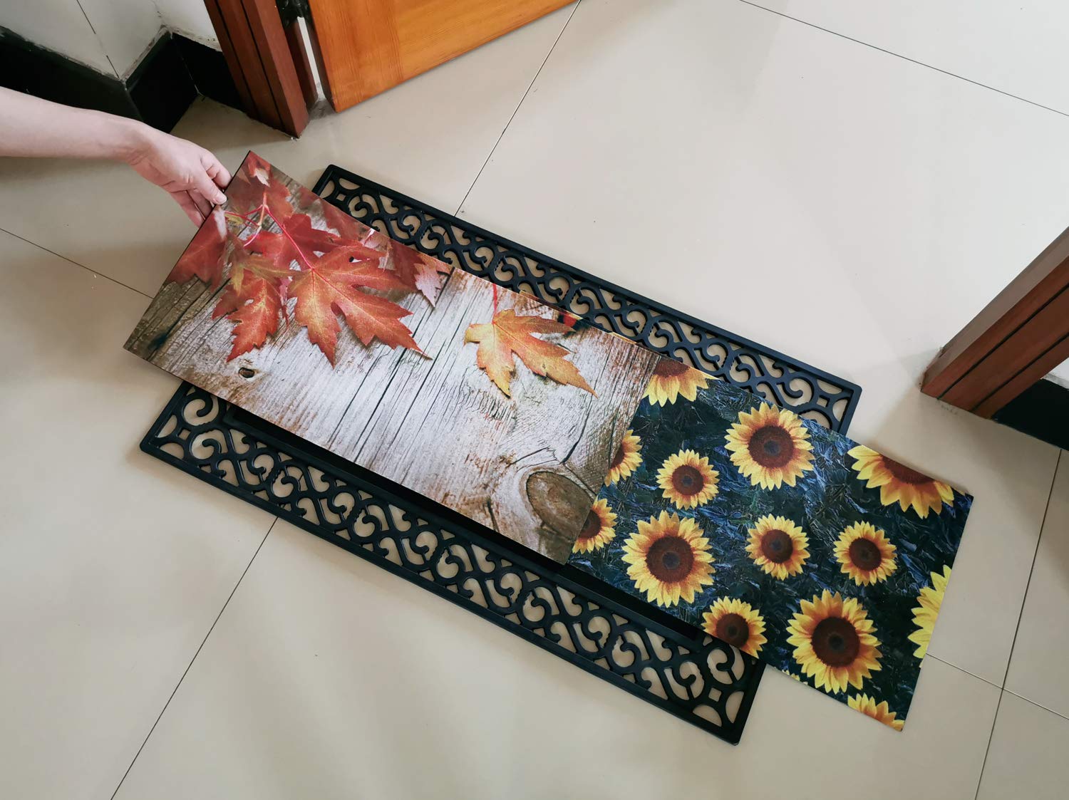 Seasonal Holiday Welcome Mat Set - 17.7