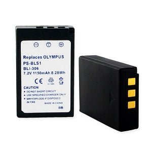 Original Olympus PS BLS1 Replacement Battery for Olympus Cameras - High Capacity Li-ion Battery for Stylus, Tough, OM-D & PEN Series - Perfect for Travel, Outdoor Photography & Vlogging