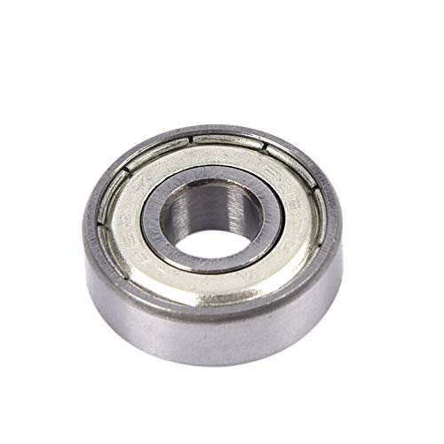 10Pcs ABEC-7 608ZZ Stainless Steel Ball Bearings for Skateboards, Scooters & Roller Skates - High Precision Silver Bearings for Smooth Riding & Wheel Performance