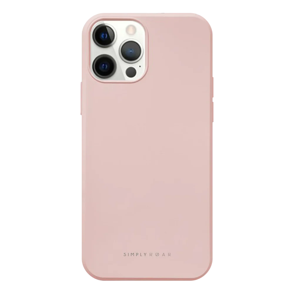 Simply ROAR Shockproof Matte Case Cover for iPhone 12/12 Pro - Slim Protective Phone Case (Black/Sky Blue/Pink) | Perfect for Everyday Use & Outdoor Activities