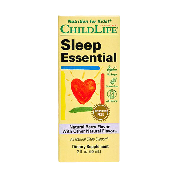 Child Life Sleep Essential - Natural Berry Flavored Liquid Supplement for Kids (59ml) | Promotes Relaxation & Better Sleep | Ideal for Bedtime, Travel & Calming Fussy Babies
