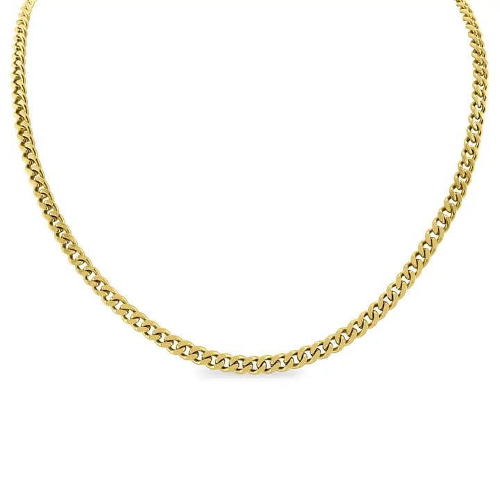 18K Gold Plated Stainless Steel 5mm 20