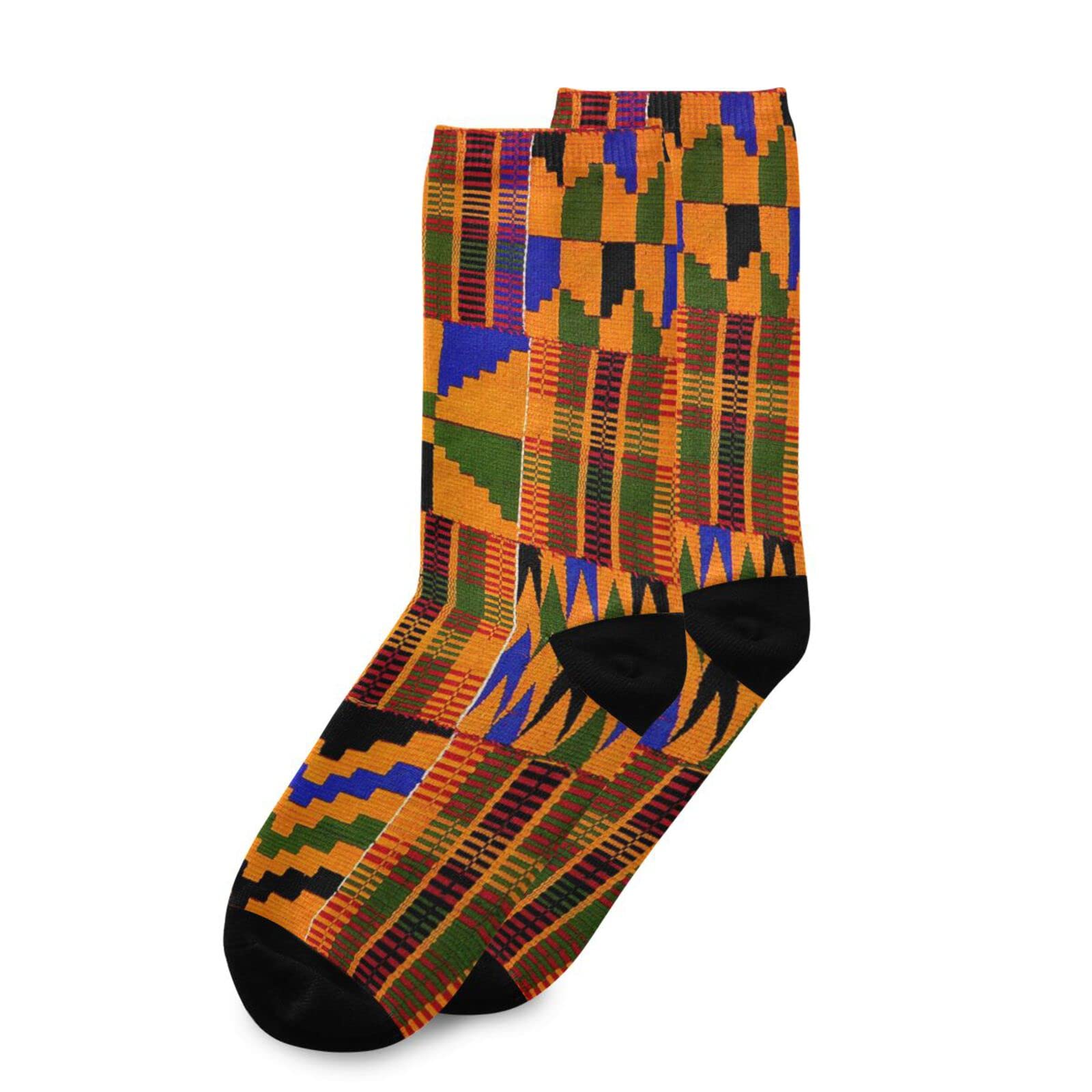 Men's Dress Crew Socks - Cushioned Athletic Casual Calf Socks with Fun Patterns - Novelty Gift Socks for Men - Perfect for Office, Sports & Everyday Wear