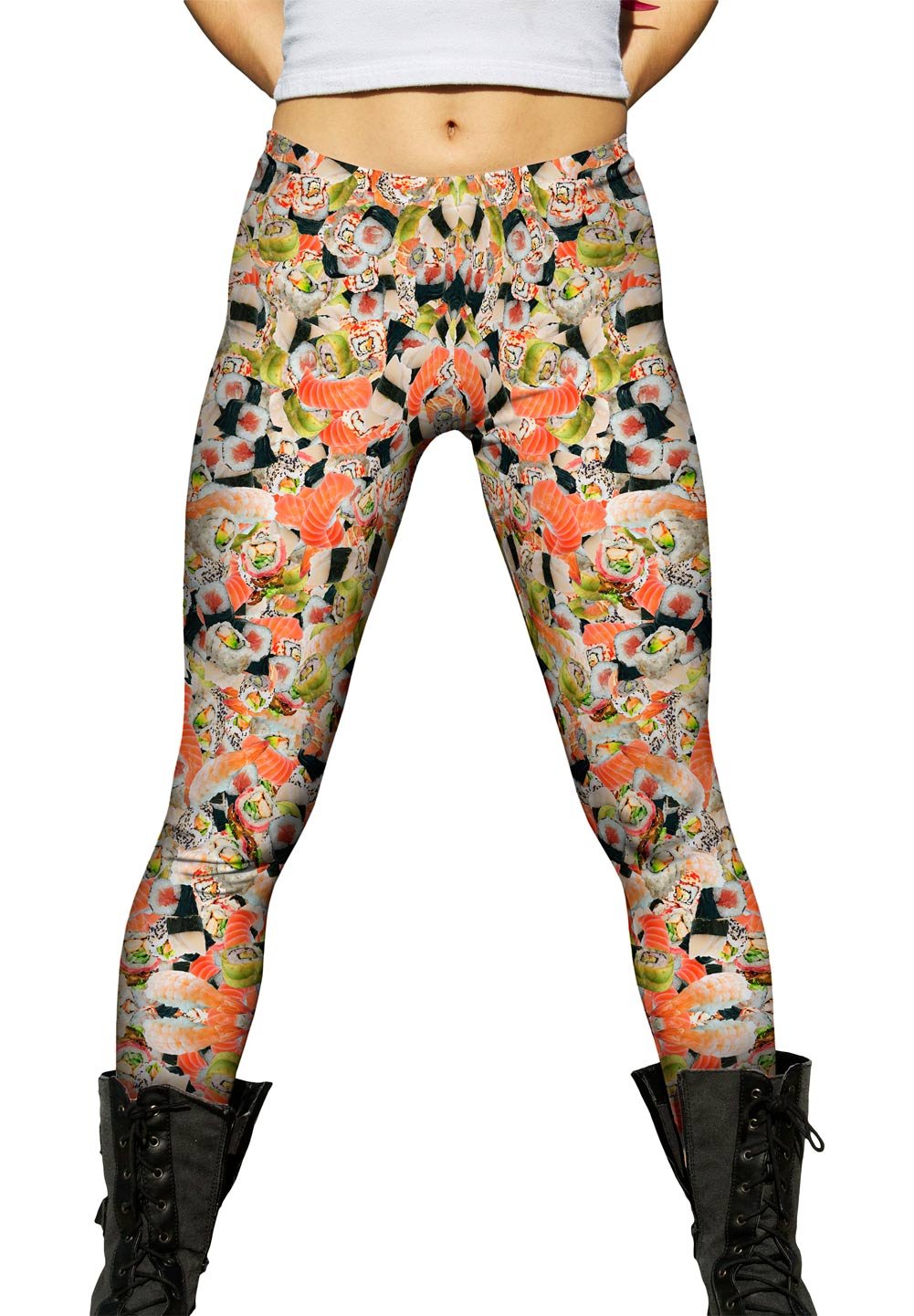Premium Sushi Grade Japanese Women's Leggings - High Waisted Yoga Pants for Workout, Running & Lounge Wear - Soft Stretchy Comfortable Tights for Women