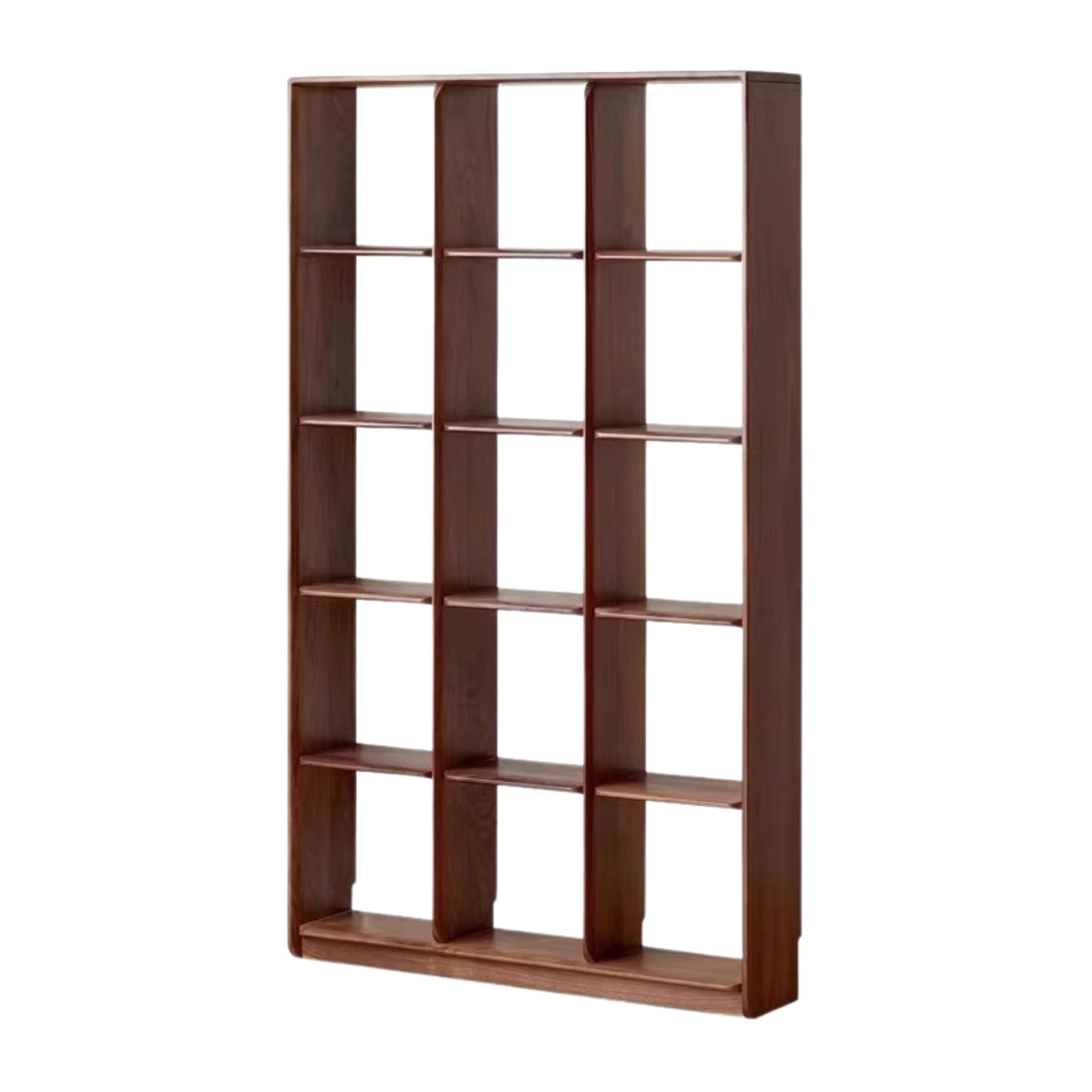 40.9x9.1x69.7nch / 104x23x177 сm / Rich Dark Walnut color / Bookcase