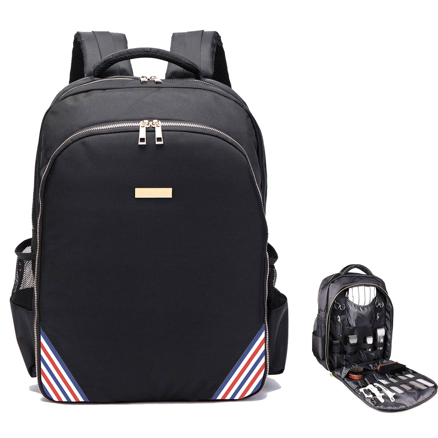 Professional Large Barber Backpack for Clippers, Scissors & Hairstyling Supplies - Durable Travel Bookbag for Men & Women - Perfect for Salon Visits, Mobile Hairdressing & Cosmetology School