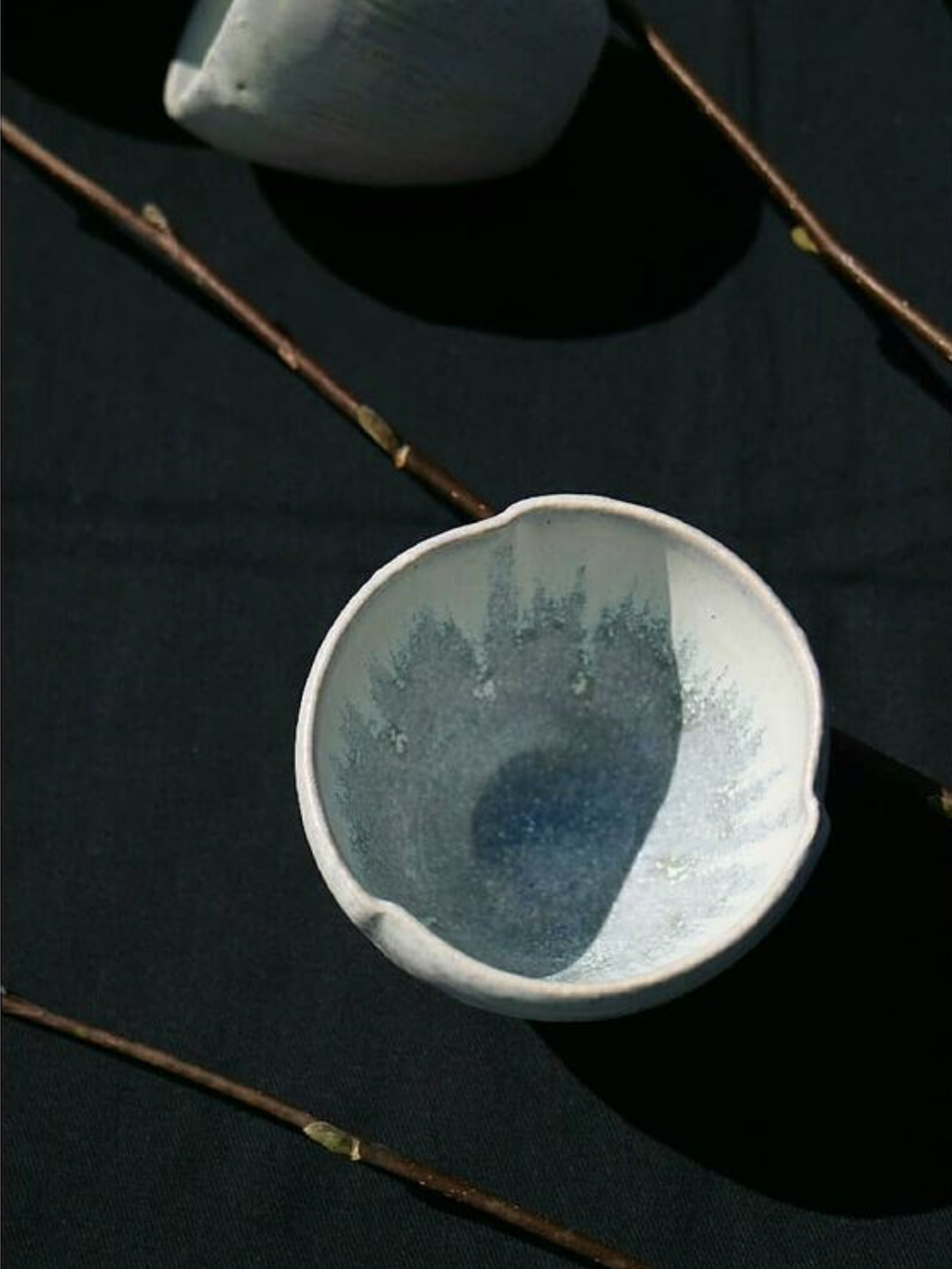Mishio Suzuki Petit Magnolia Cup - Elegant Floral Tea Cup for Home & Office - Perfect for Afternoon Tea, Gifts, and Japanese Ceramic Collectors
