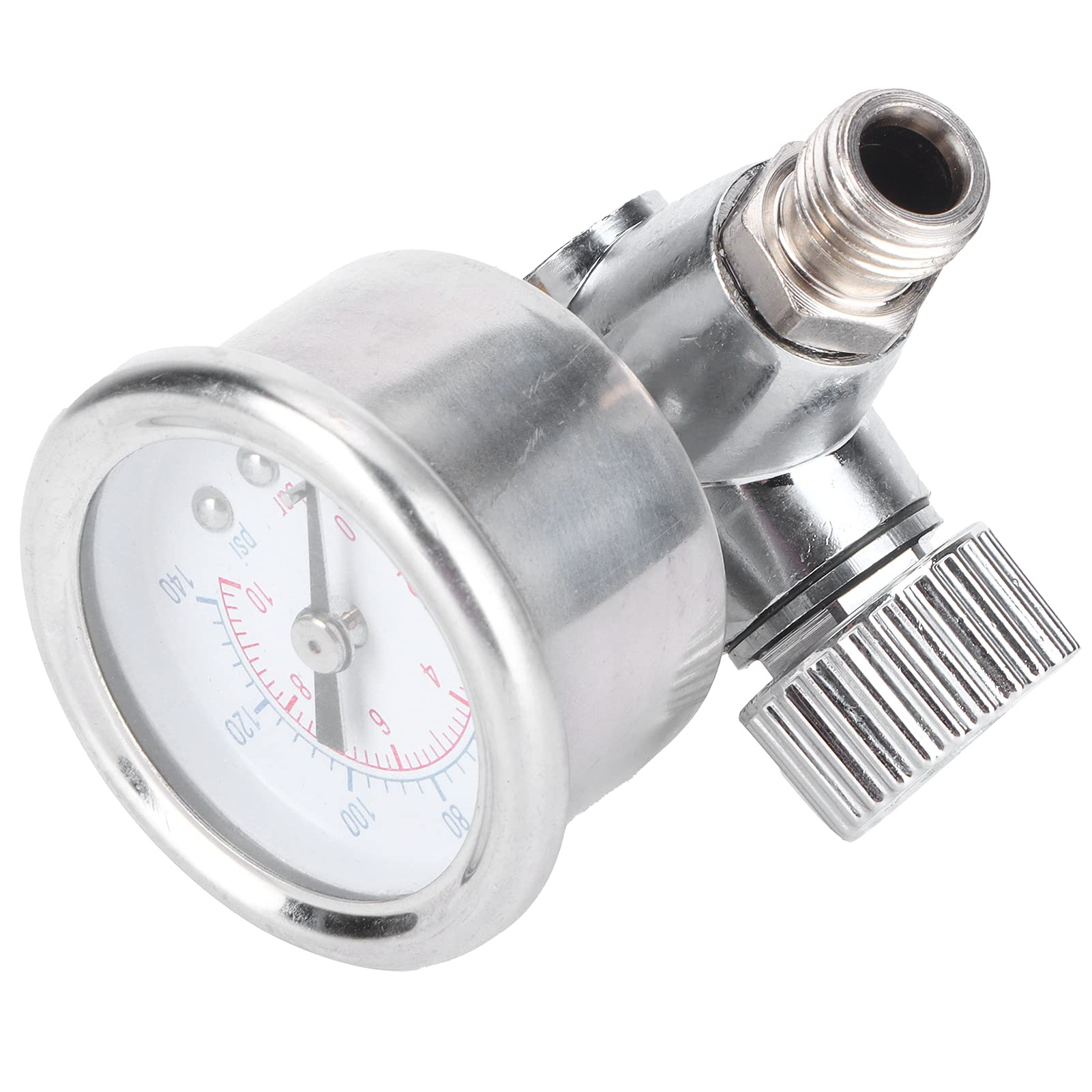 Spray Gun Air Regulator - Aluminum Alloy Air Pressure Adjuster with Stable Performance for Painting & DIY Projects | Perfect for Automotive, Woodworking & Home Renovation