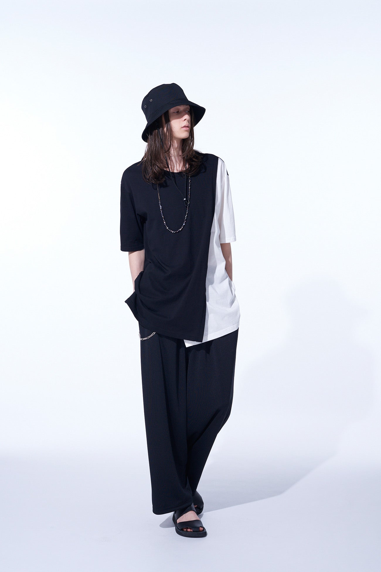 Color Switched Layered T-Shirt for Women - Trendy Fashion Tee for Casual Wear, Street Style & Everyday Outfits