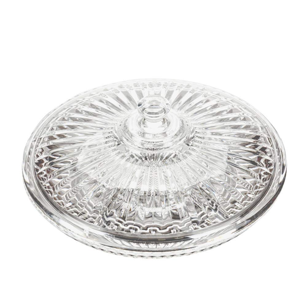 ZCHAN 6-Section Clear Acrylic Snack Serving Tray Set with Lid - BPA-Free Food Safe Serving Platter for Candy, Nuts, Fruits & Appetizers - Perfect for Parties, Movie Nights, Entertaining, Holiday Events, Family Gatherings & Dessert Displays - Ideal for Home, Office, Picnics & Kitchen Organization