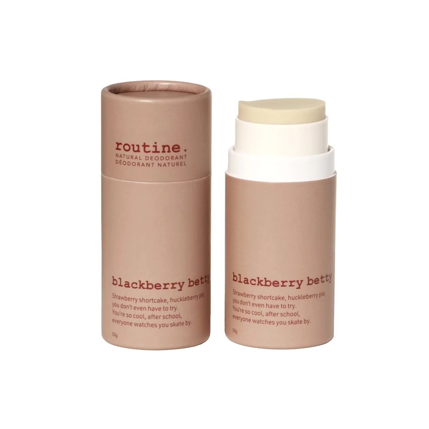 Blackberry Betty Deodorant Stick - Natural & Long-Lasting Deodorant for Women & Men - Fresh Blackberry Scent - Aluminum-Free & Cruelty-Free - Perfect for Daily Use, Workouts & Outdoor Activities