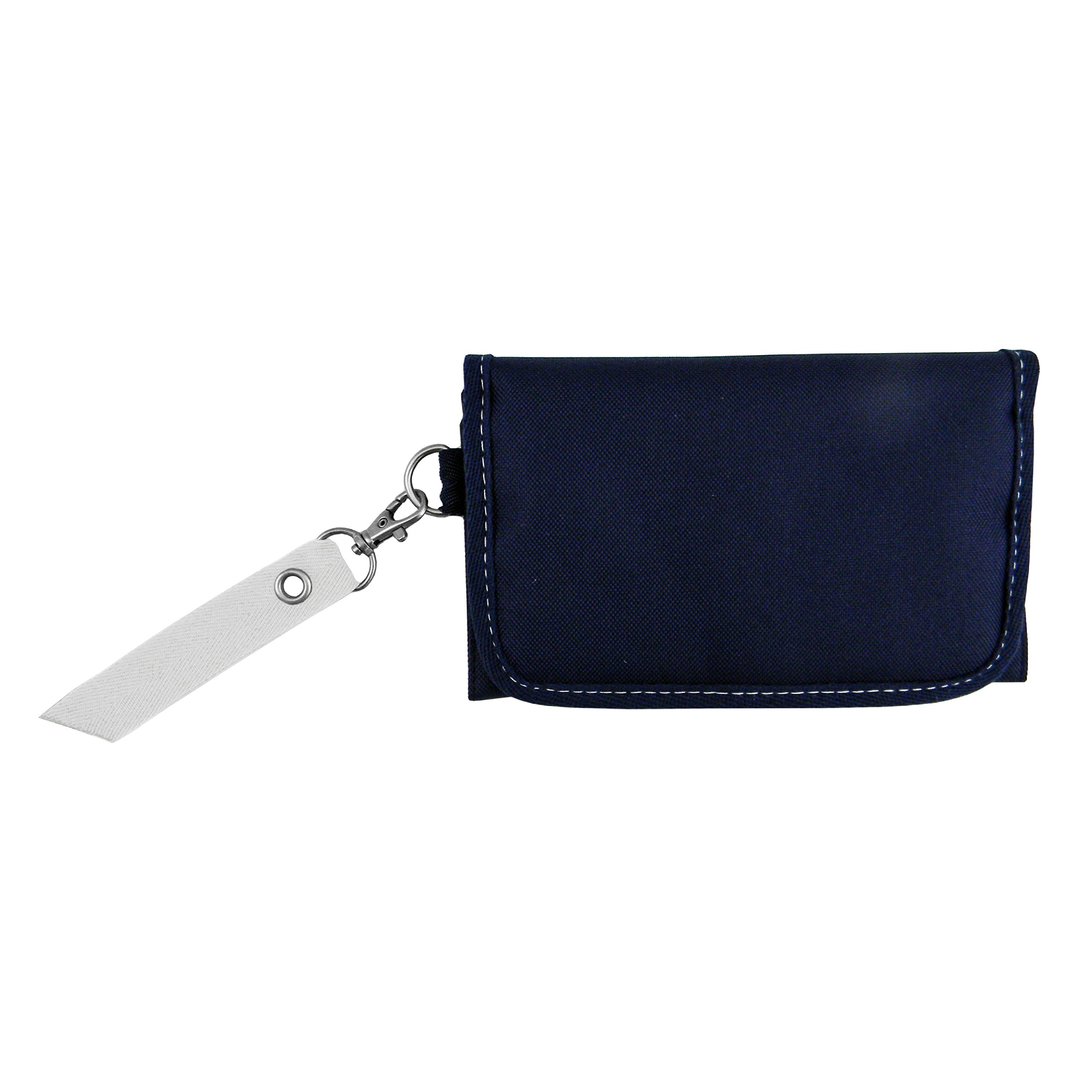 NCAA Ribbon Organizer Wallet - Compact Card Holder for Sports Fans & Collectors - Perfect for Game Day, Travel, and Memorabilia Storage