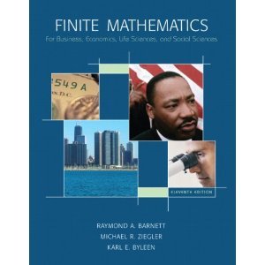 Finite Mathematics for Business 11th Edition by Barnett | Textbook for College Students & Professionals | Perfect for Business Math Courses & Self-Study