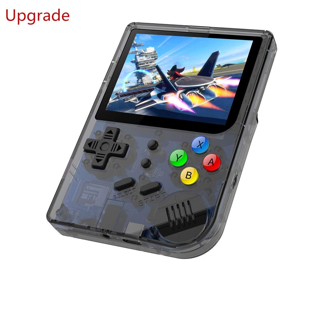 RG300 Retro Handheld Game Console - 3 Inch Mini Portable Gaming Device with 300 Classic Games & 16GB Storage - Perfect Gift for Gamers (Black) | Play Anytime, Anywhere - Commute, Travel, or Relaxation