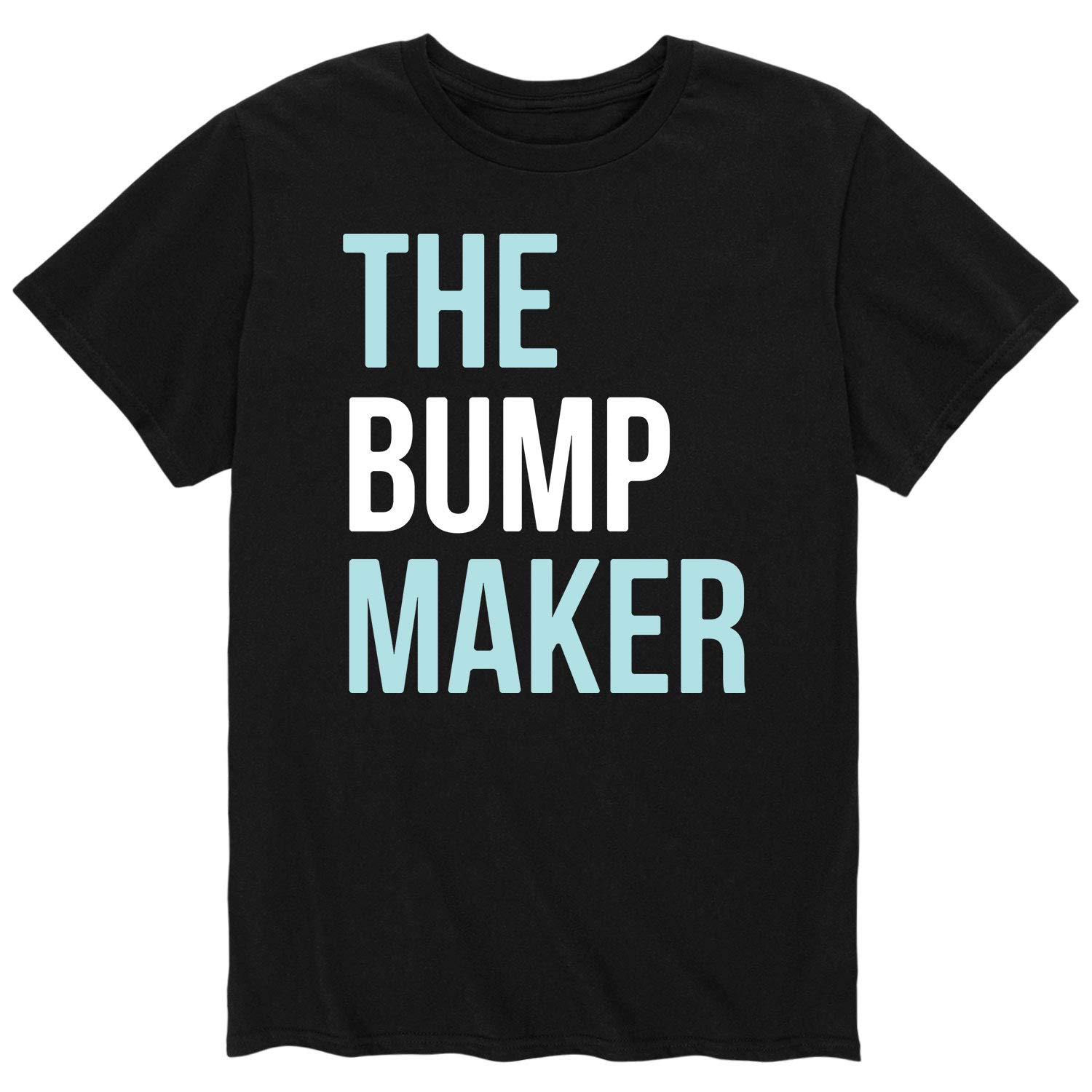 Men's Graphic T-Shirt with Funny 'Instant Message The Bump Maker' Design - Casual Short Sleeve Tee for Everyday Wear, Parties & Gifts
