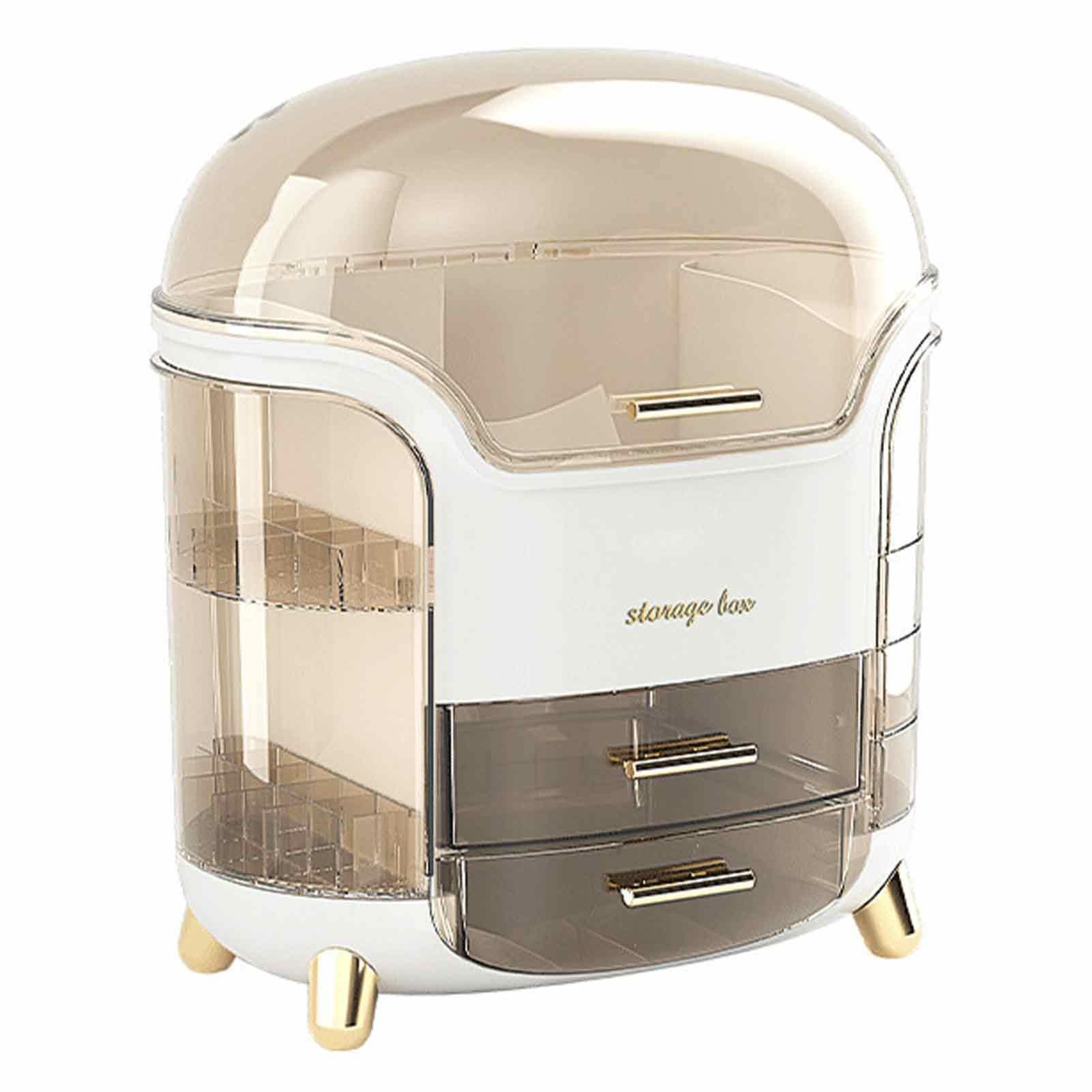 Large Capacity Makeup Organizer with Drawers - Waterproof Cosmetic Storage for Women | Beauty & Skincare Case for Home & Travel