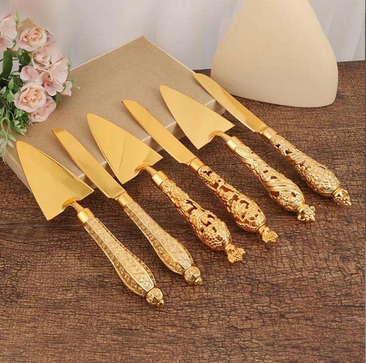 Elegant 2-Piece Wedding Cake Knife and Server Set - Stainless Steel Cake Cutter Gift Set for Bridal Showers, Anniversaries & Special Occasions