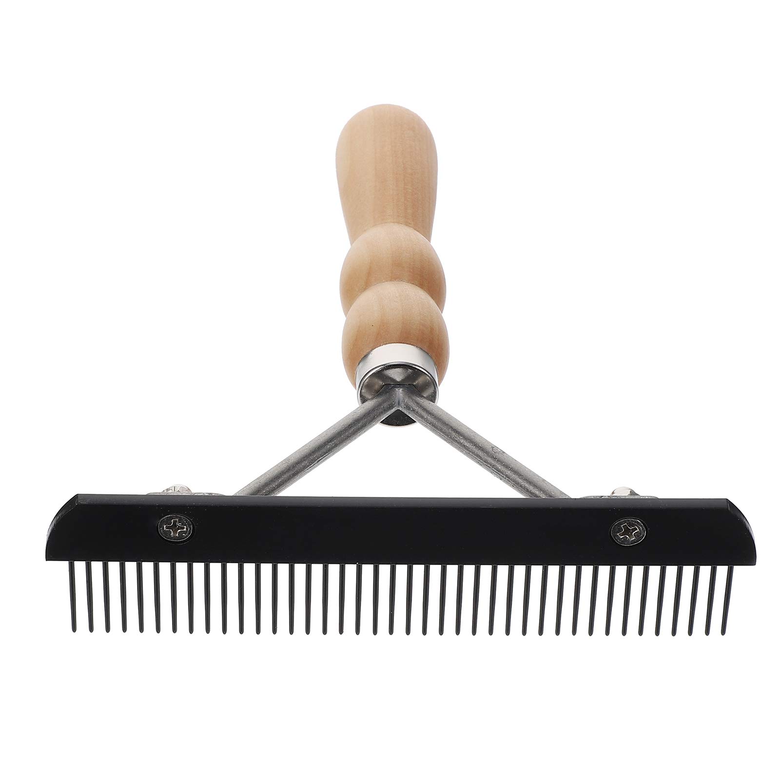 Premium Pet Dematting Comb & Grooming Brush - Detangling Tool for Dogs & Cats - Perfect for Shedding Control, Matted Fur Removal & Coat Care at Home