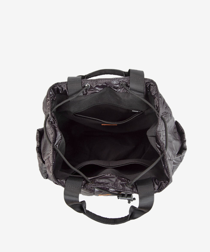 Lee Quilted Puffer Drawstring Backpack - Waterproof Lightweight Travel Backpack for Men & Women - Perfect for Hiking, School, Commuting and Outdoor Adventures